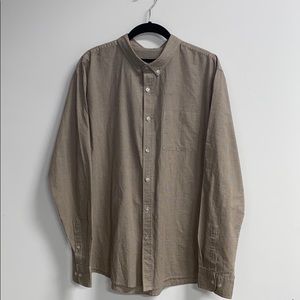 Brixton Long Sleeve - Button Down - Brown Pllaid